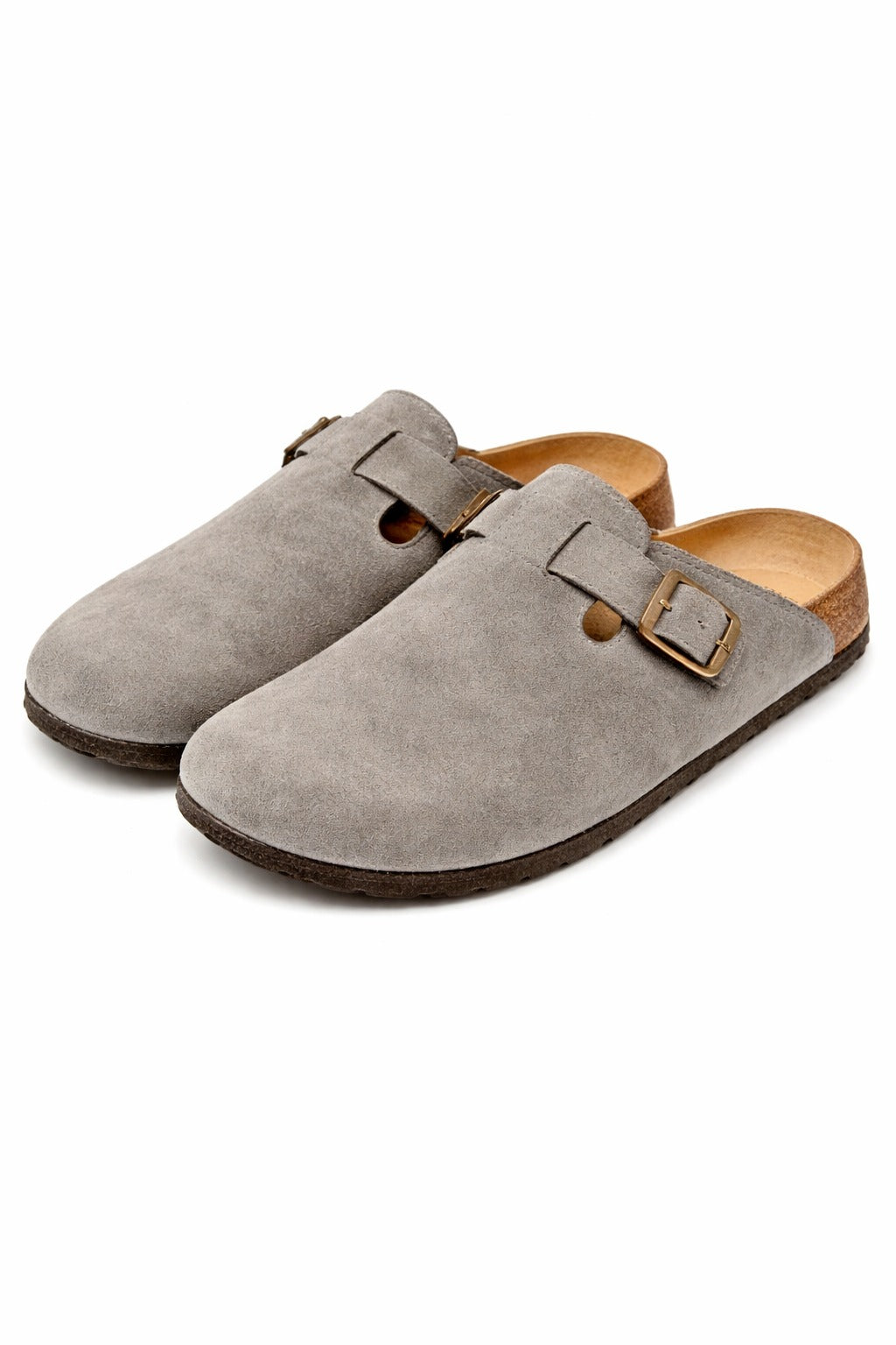 sapatos com estilo de soca de pele